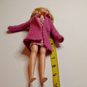 Mattel Doll with Pink Floral Outfit